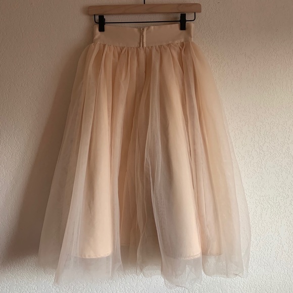 Pink Tulle Skirt - Picture 2 of 2